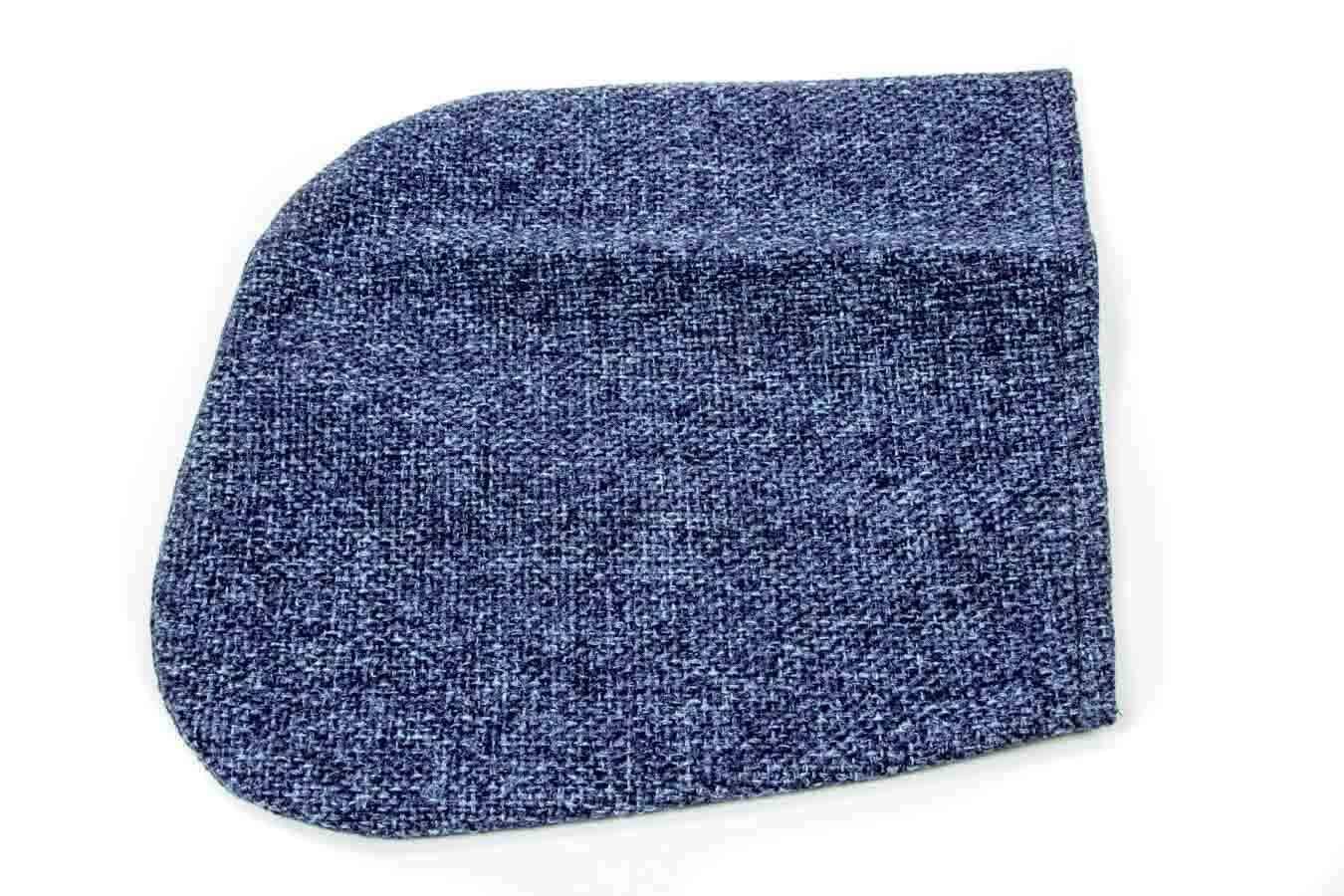BLUE UPHOLSTERY FOR LEFT SIDE LEG SUPPORT